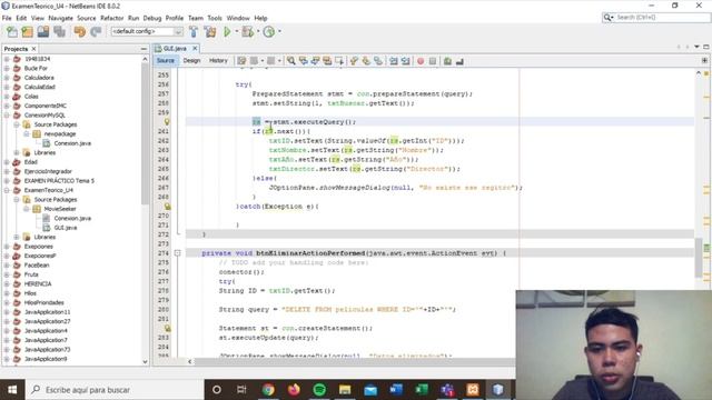 Examen Práctico: aplicación CRUD con Java y BD смотреть онлайн