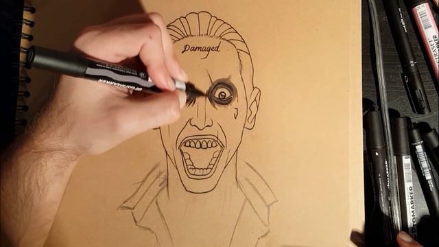 How to Draw the Joker Jared Leto смотреть онлайн