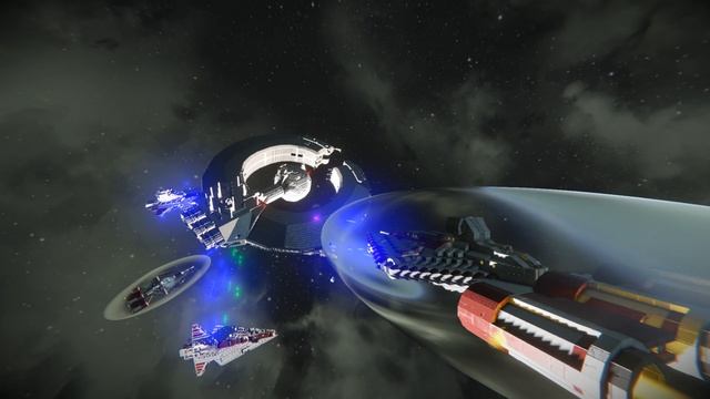 LUCREHULK BATTLESHIP ASSAULT! - EPIC Star Wars Battle - Space Engineers смотреть онлайн