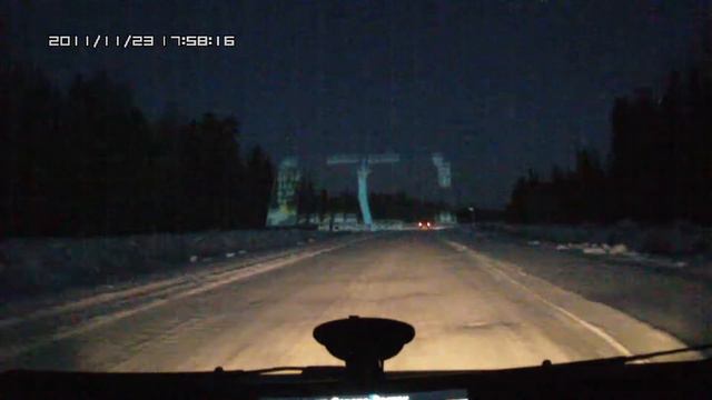 дорога Ивдель - Югорск зимой 4 (участок Оус - Пелым) смотреть онлайн