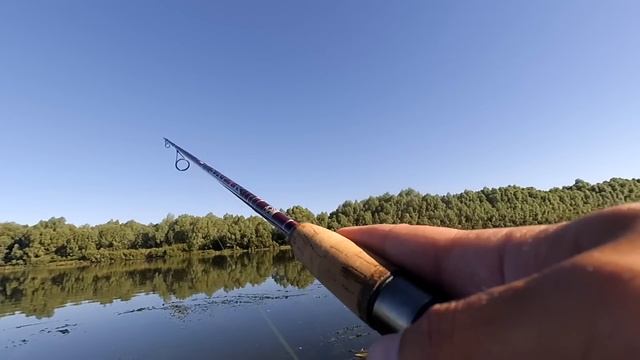 Спиннинг на Оке!Рыбалка в Рязанской области! Отводной поводок! смотреть онлайн