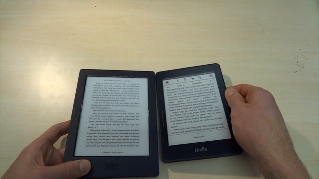 Kindle Voyage & Kobo Aura H2O Im Vergleich