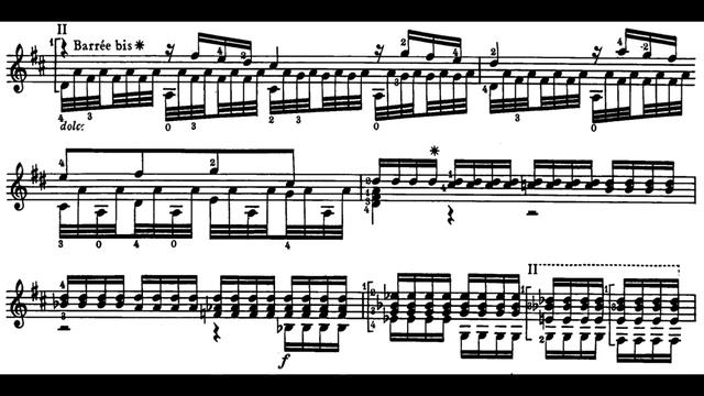 Legnani - 36 Caprices, Op. 20: No. 32 in B-flat Minor, Largo (Sheet Music) смотреть онлайн