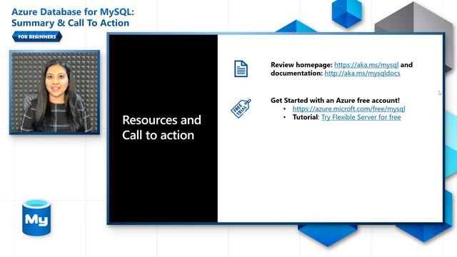 Summary and Call to Action [16 of 16] | Azure Database for MySQL - Beginners Series смотреть онлайн