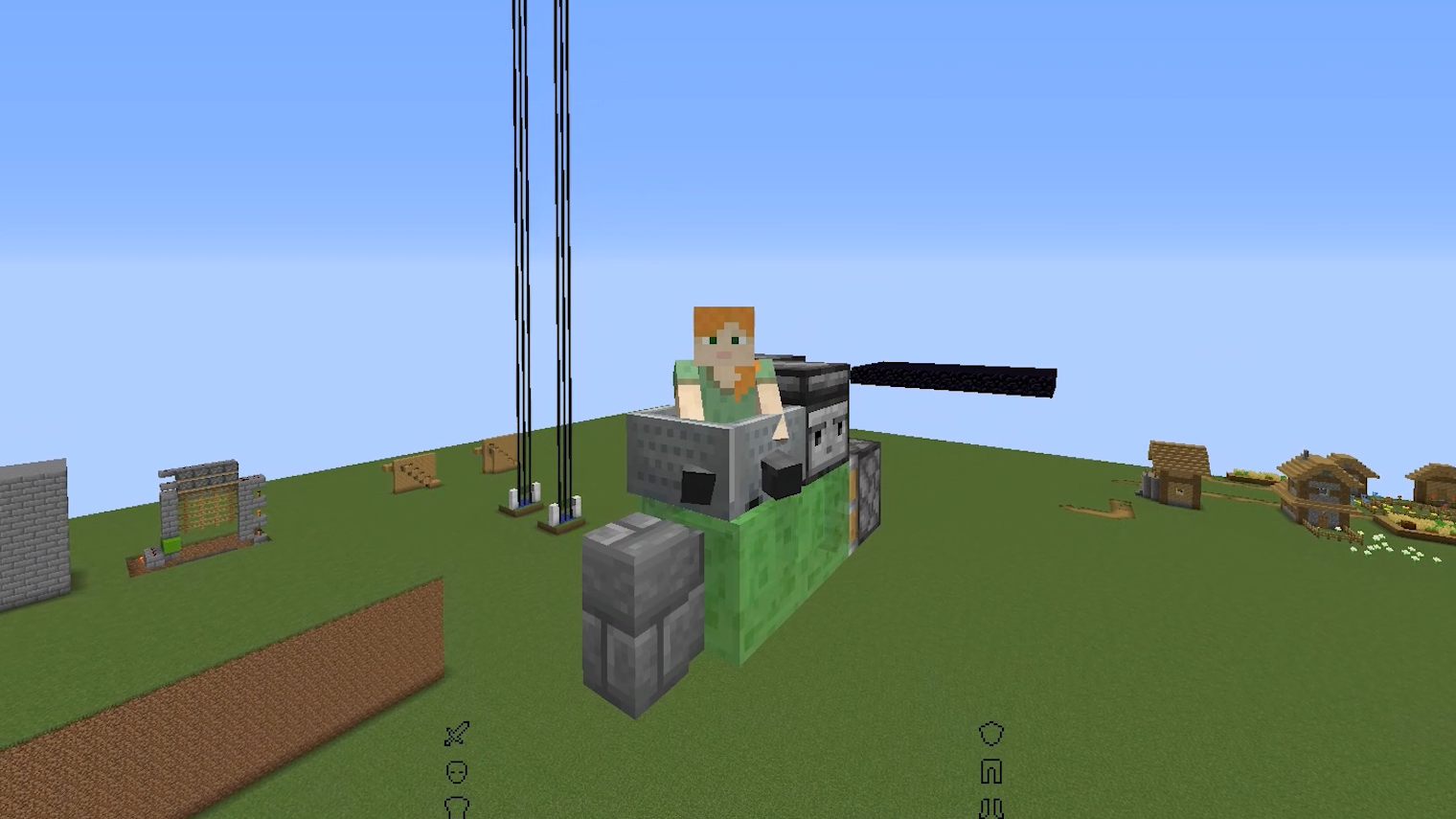 Как сделать самолет в Майнкрафт | Minecraft постройки смотреть онлайн