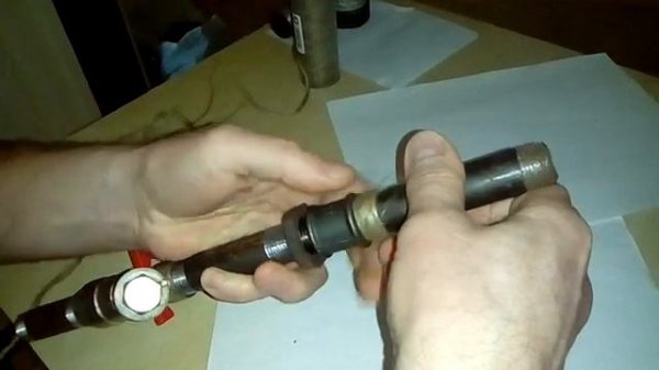 Сгон. Как соединить стальную трубу с помощью сгона!