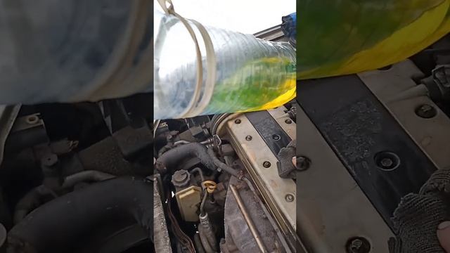 Ремонт Опель Вектра Б 2000,Быстрая промывка топливных форсунок. смотреть онлайн