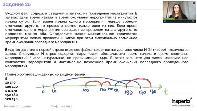 Разбор задания 26 основная волна 2023 1 день | Наталия Солдаева insperia смотреть онлайн