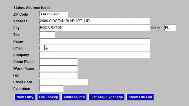 Address Verifier - Highrise House Java смотреть онлайн