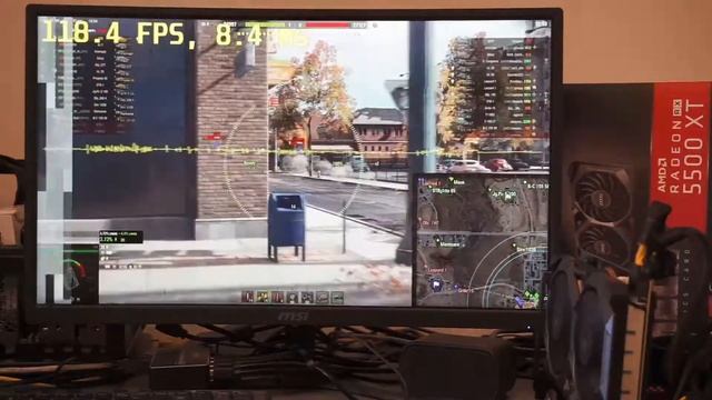 AMD Radeon RX 5500 XT 8GB msi MECH OC - Prezentacja, Test na WoT, Opinia смотреть онлайн