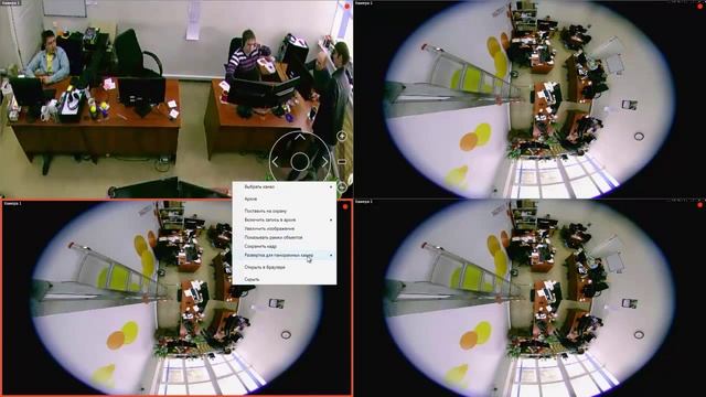 ПО Macroscop. Модуль развертки Fisheye-камер смотреть онлайн