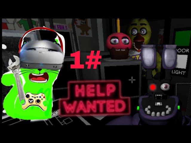 Фнаф вр чинем бони и проходим 1 и 2 ночь#1#HelpWanted смотреть онлайн