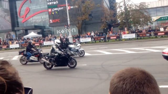 закрытие мотосезона Минск H.O.G. 2017 ч.2 вложек. Мотоколонна смотреть онлайн