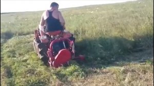 Японский минитрактор Kubota 6000B. Реальная жизнь трактора в деревне