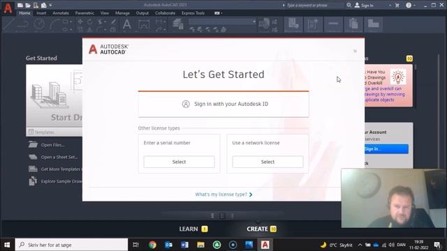 AutoCad Tutorial - Download & installer AutoCad på egen PC. смотреть онлайн