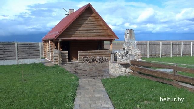 Усадьба Дукорский маёнтак - здание бани, Отдых в Беларуси смотреть онлайн
