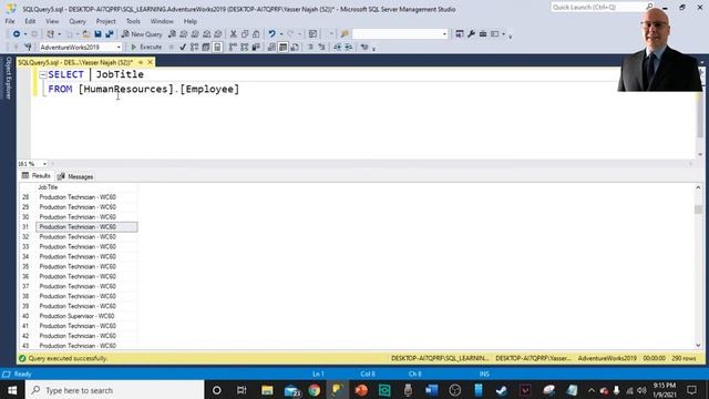 SQL SELECT DISTINCT смотреть онлайн
