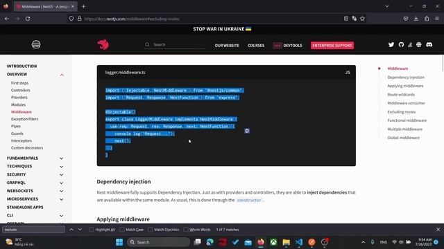 #12 Tìm hiểu về Middleware | Restful API với NestJS смотреть онлайн