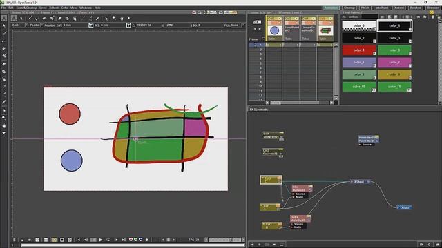 Opentoonz Tutorial 9 Effects Nodes смотреть онлайн