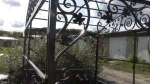 КОВАНАЯ БЕСЕДКА Недорого и красиво для дома и дачи