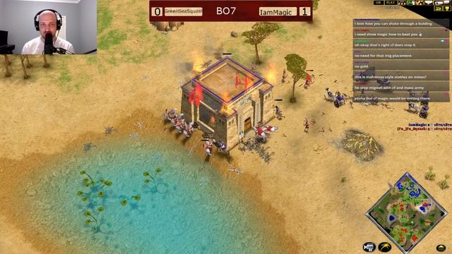 Magic vs GreenSeaSquash - Age of Mythology: The Titans (Game 2) смотреть онлайн