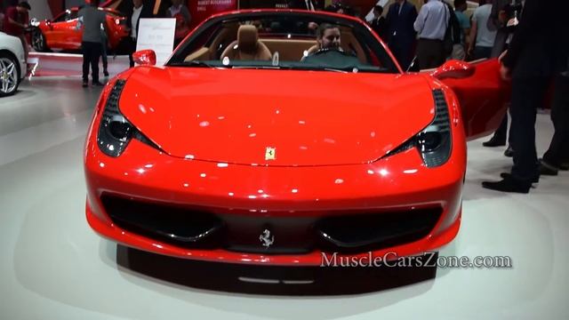 2015 Ferrari 458 Spider - Paris Motor Show 2014 смотреть онлайн