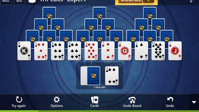 Microsoft Solitaire Collection: TriPeaks - Expert - May 27, 2020 смотреть онлайн