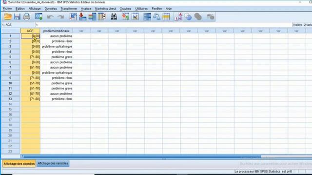 Recoder une variable (quantitative ou qualitative) sur SPSS, Exemple: Créer une classe d'âge смотреть онлайн