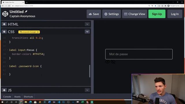 Afficher / Cacher sur un champ de mot de passe (avec JavaScript) смотреть онлайн