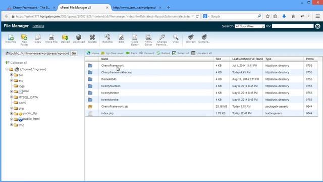 WordPress. How To Update Cherry Framework And Cherry Plugin Manually смотреть онлайн