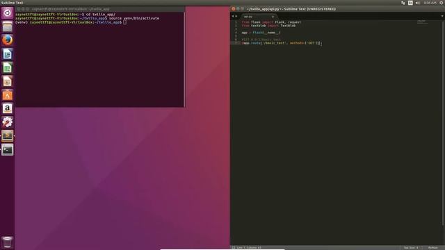 TTFT - Part 9 Texting Twilio With NLTK: Initial Flask Test смотреть онлайн