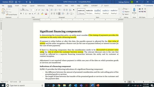 SLFRS 15 Revenue Part I смотреть онлайн