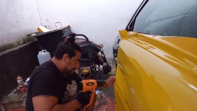 Envelopamento do taxi onix material Oracal смотреть онлайн