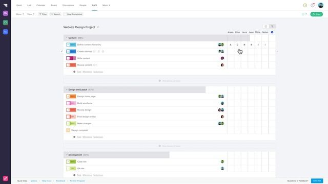 RACI Matrix Basics Explained with Examples | TeamGantt смотреть онлайн