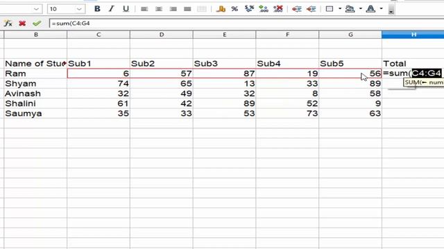 Graphical Reprentation with chart in Open Office calc@COMPUTEREXCELSOLUTION смотреть онлайн