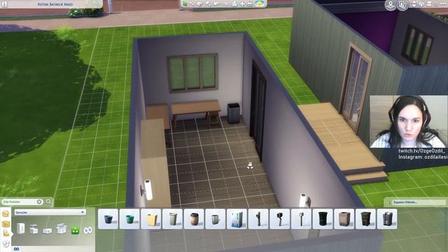 OKUL PROJEMİ SİMS'E TAŞIDIM! KONTEYNER EV YAPIMI | The Sims 4 Türkçe Build Mode смотреть онлайн