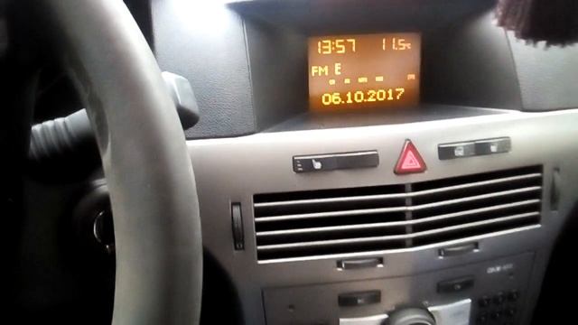Настройка время и даты на Опель астра смотреть онлайн