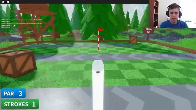 Getting HIO on EVERY Hole in Forest! | Roblox Super Golf смотреть онлайн