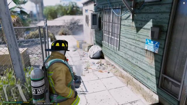 GTA 5 Firefighter Mod New Firetruck With Working Fire Hose & Nozzle (LSPDFR Fire Callouts) смотреть онлайн