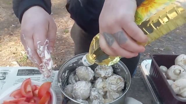 Шашлык из шампиньонов. Часть 2 смотреть онлайн