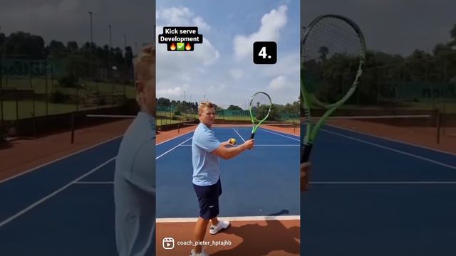 Perfect KICK SERVE in 3.5 minutes 🔥 смотреть онлайн