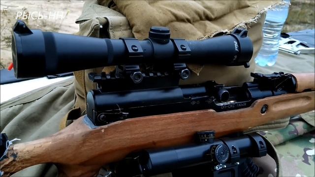 КАРАБИН СКС С РАЗНЫМИ ПРИЦЕЛАМИ (ОБВЕСОМ) смотреть онлайн