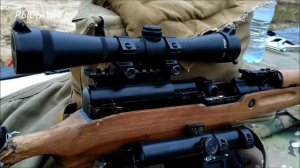 КАРАБИН СКС С РАЗНЫМИ ПРИЦЕЛАМИ (ОБВЕСОМ)