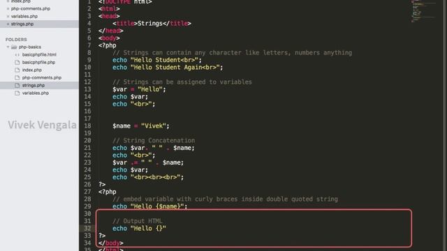 PHP Data Types - Output HTML in PHP: PHP Basics Video Series 5 смотреть онлайн
