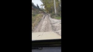 Первая поездка на луазе после сборки по лёгкому бездорожью