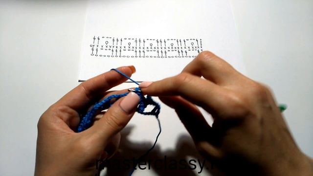 Crochet Tutorial. Вязание для начинающих. Простой воздушный узор крючком с пико. Видео урок