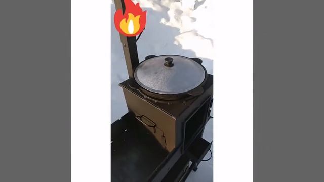 Мангал с печью под казан смотреть онлайн