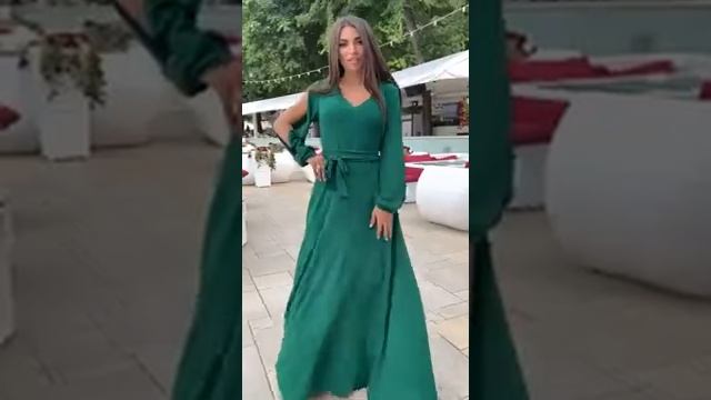 Длинное блестящее платье. 7 цветов. смотреть онлайн