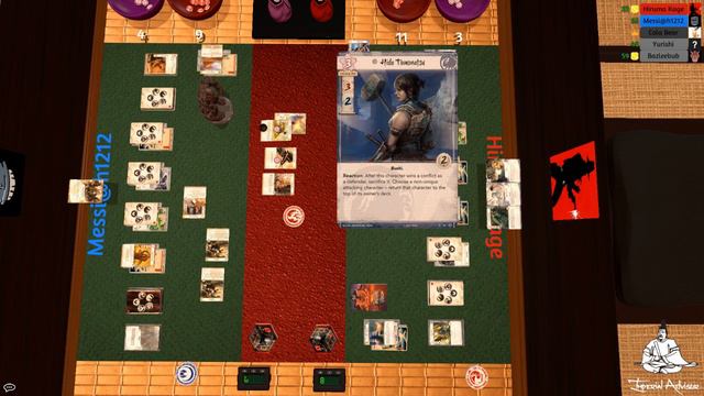 Crab v Lion - L5R LCG Tabletop Simulator Gameplay - Imperial Advisor смотреть онлайн