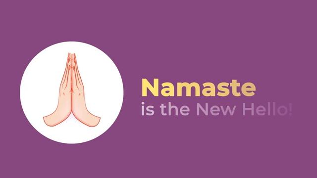 Namaste - Indian Traditional Contactless Way to Greet смотреть онлайн